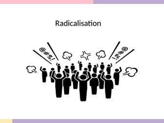 Radicalisation/ riots/southport attacks Lesson powerpoint