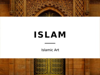 UKS2 Art: Islamic Art