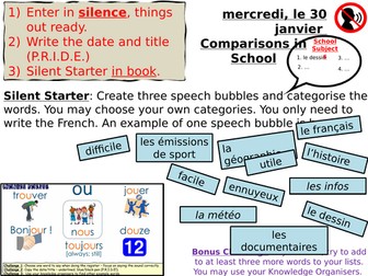 Comparative in French - a step by step guide (New GCSE 2025+)