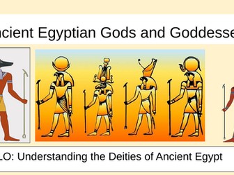 Ancient Egyptian Gods and Goddesses - KS1 - Year 1