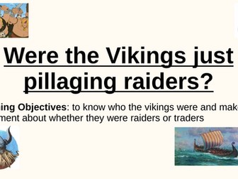 Lesson 2 - Who were the Vikings?