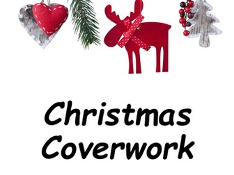 Christmas music coverwork booklet