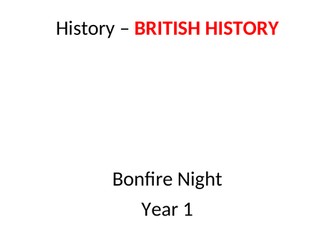 History Year 1 Unit Plans - editable