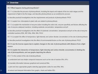 GCSE Biology  B3