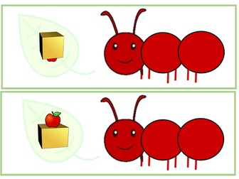 CV and CVC Ant & Caterpillar templates