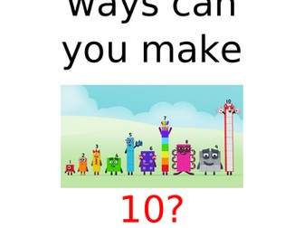 Numberblocks challenges