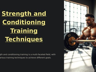 NCFE Level 2 - Strength & Conditioning