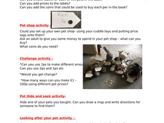 The Great Pet Sale Activties