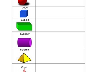 3D shape hunt and inestigation