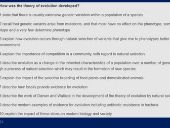 GCSE Biology  B6