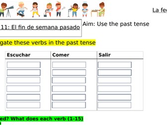 Module 1 Diviertete - El fin de semana pasado - Spanish GCSE new spec 2024