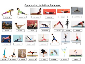 Gymnastics: Individual Balances