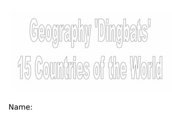 Dingbats Booklet (formatted and ready to print)