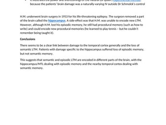 International A-Level Cognitive Psychology