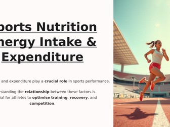 NCFE Level 3 - Sports Nutrition