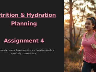 NCFE Level 3 - Sports Nutrition