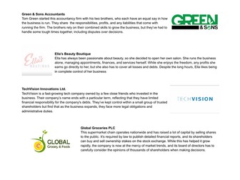 Business Ownership Case Studies