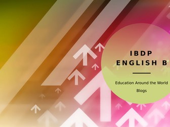 IB English B - Blogs - Education