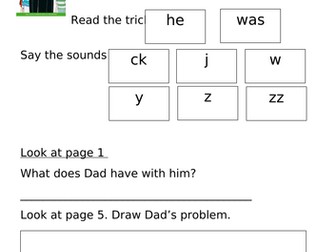 ORT Level 2 Reading Comprehension - The Zip