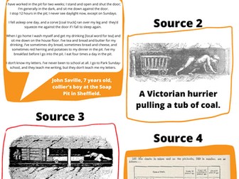 Industrial Revolution Source Sheet