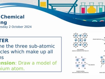 Year 10 Atomic Structure and Bonding (AQA) Lesson Pack