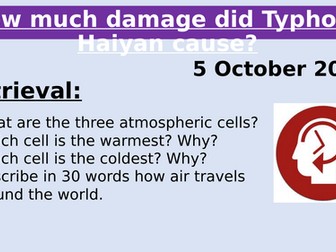 WEATHER HAZARDS AQA GCSE GEOGRAPHY SOW