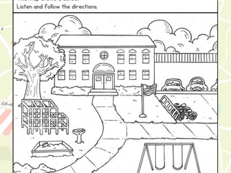 Map skills: Looking at a map