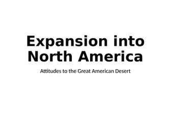 29 Lesson Full Module Powerpoints on AQA GCSE: America 1840-1895: Expansion and Consolidation.