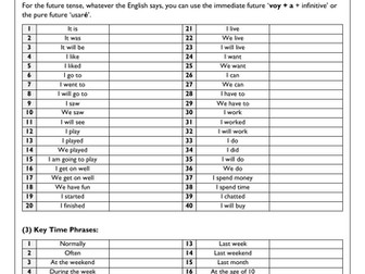 GCSE Translation into Spanish - Practice