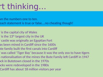 Zones of wealth and poverty in Cardiff