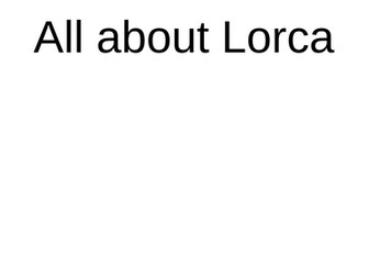 All about Lorca