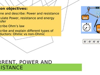 Power and Resistance (Ohm's Law)