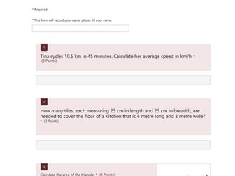 Functional Skills Maths L1 MSS Calculator Test