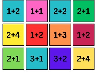 Addition and Subtraction Cube Game