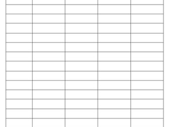 Class library sign in and out sheet