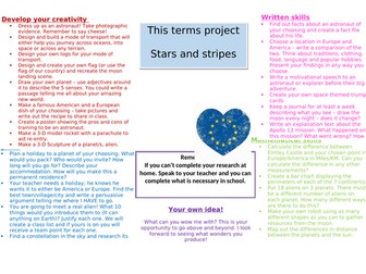 America and Europe topic homework