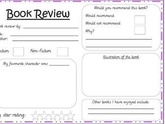 Book Review template