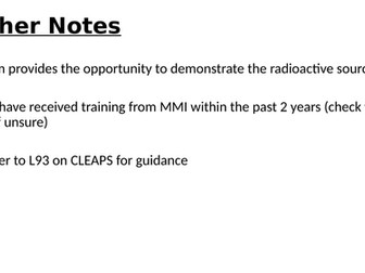 KS4 Physics Combined Science - Radioactivity Unit