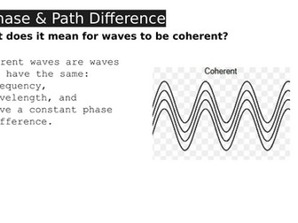 Phase & Path Diff : A-level physics