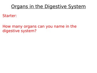 GCSE Biology AQA Digestion and enzymes
