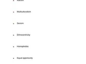 NCFE Level 3 Uniformed Services - Unit 4 Equality, diversity and inclusion