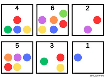 Pom pom Numbers - Maths