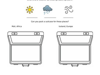 Year 1 Geography Weather worksheets