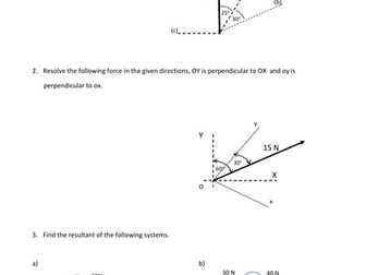 Adding Vectors - As level Physics