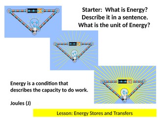 Energy Stores and Transfers