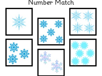 Christmas Number Match