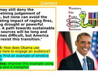 Non Fiction - Writing a Speech to Persuade