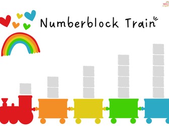 Numberblock Style Train