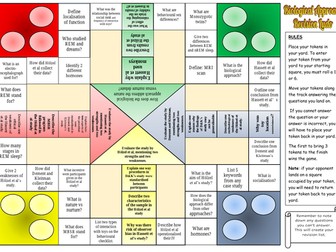 Biological Approach Revision Game