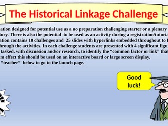 The History Linkage Challenge